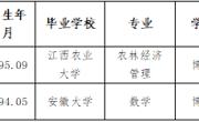 淮北师范大学2024年度拟录用人员公示（第九批）